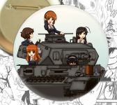 Значок Girls und Panzer 001364