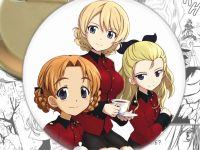 Значок Girls und Panzer 001365