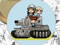 Значок Girls und Panzer 001367