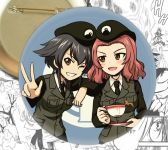 Значок Girls und Panzer 001370