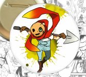 Значок Satsuriku no Tenshi 001432