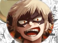 значок Моя геройская академия Кацуки Бакуго Boku no Hero Academia 001491 