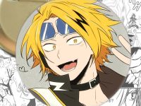 Значок Моя геройская академия Денки Каминари Boku no Hero Academia 001495