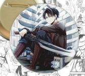 Значок Атака Титанів Леві Attack on Titan 001533