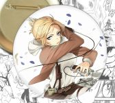 Значок Атака Титанов аниме Attack on Titan 001534