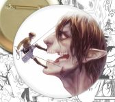 Значок Атака Титанів Ерен Єгер Attack on Titan 001539