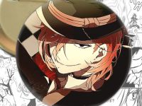 Значок Bungo Stray Dogs 001549 