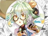 Значок Genshin Impact 001566