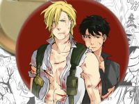 Значок аниме Banana Fish Банановая рыба 001589