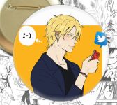 Значок аниме Banana Fish Банановая рыба 001591