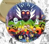 Значок Rick and Morty Рик и Морти 001758