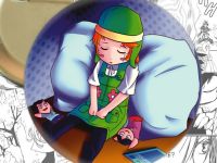 Значок Future Diary Дневник будущего 001771