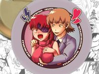 Значок Future Diary Дневник будущего 001773