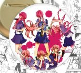 Значок Future Diary Дневник будущего 001787