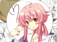 Значок Future Diary Дневник будущего 001791