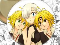 Значок аниме Семь смертных грехов Seven Deadly Sins 001878