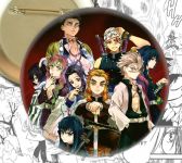 Значок Клинок, що розтинає демонів Demon Slayer 001938 аніме