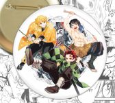 Значок Demon Slayer Клинок, що розтинає демонів 001956