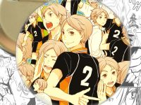 Значок Haikyuu!! Волейбол!! 001989