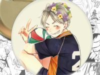 Значок Haikyuu!! Волейбол!! 001996