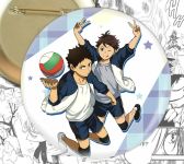 Значок Волейбол!! Haikuyy!! 002011 