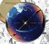 Значок Твое имя Your Name Мицуха Миямидзу , Таки Татибана 002114