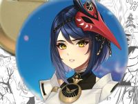 Значок Геншин Імпакт Genshin Impact Сара 002143