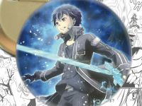Значок Майстер меча онлайн Sword Art Online Кіріто 002152