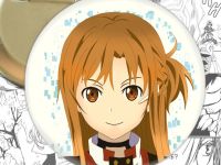 Значок Майстер меча онлайн Sword Art Online Асуна 002163