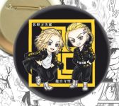 Значок Майкі та Дракен Токійські месники Tokyo Revengers 002220