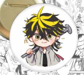 Значок Казутора Токійські месники Tokyo Revengers 002230