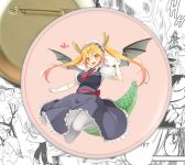 Значок Тору Kobayashi-san Chi no Maid Dragon 002248