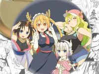 Значок Kobayashi-san Chi no Maid Dragon 002253