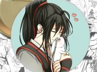 круглый значок Mo Dao Zu Shi Магистр дьявольского культа 002271 