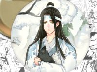 Круглый значок Mo Dao Zu Shi Магистр дьявольского культа 002275