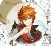 Значок Геншин Імпакт Тарталья Genshin Impact 002299