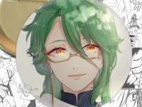 Значок Геншин Імпакт Бай Чжу Genshin Impact 002305 