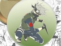 Значок Какаші Наруто Naruto 002323 