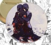 Значок Наруто Naruto Саске с Итачи 002335