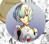 Значок аниме Evangelion Рей Аянами 002399