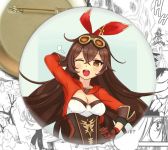 Значок Геншин Імпакт Ембер Genshin Impact 002442