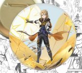 Значок Геншин Імпакт Альбедо Genshin Impact 002443