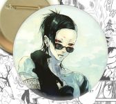 Значок Tokyo Ghoul Токийский гуль Ута 002456