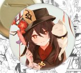 Значок Геншин Імпакт Ху Тао Genshin Impact 002473