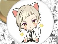Значок Bungo Stray Dogs Ацуши 002483 Круглий