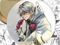 круглый значок Гоголь Bungo Stray Dogs  002490 