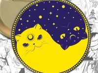 Значок Cats Коти Інь-Янь-2 002519