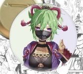 Значок Геншин Імпакт Кукі Сінобу Genshin Impact 002593