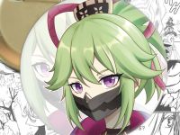 Значок Геншин Імпакт Кукі Сінобу Genshin Impact 002594