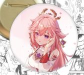 Значок Геншин Імпакт Яе Міко Genshin Impact 002605